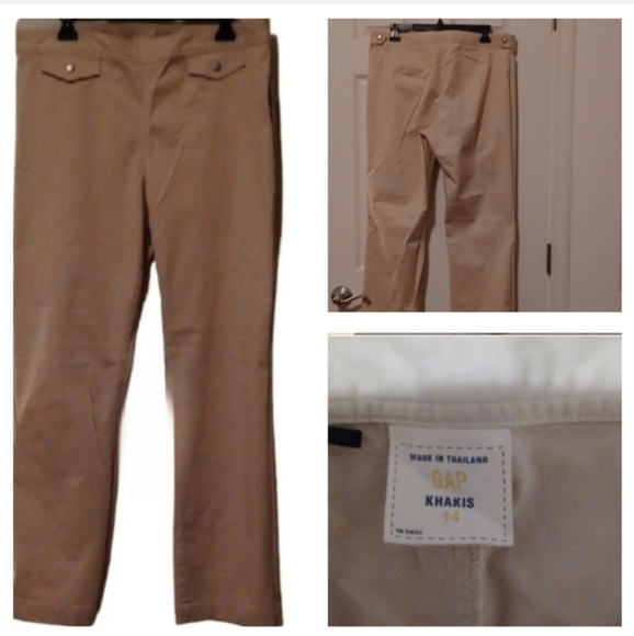 💙💫 GAP Women's Tan Pants - Picture 1 of 10